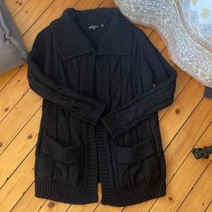 Vince Wool Cable Knit Cardigan